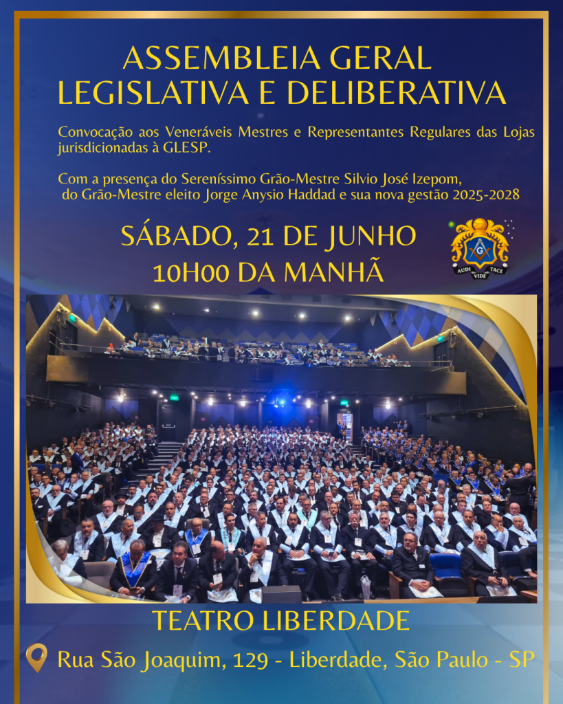 Comunicado da Assembleia Geral Legislativa e Deliberativa