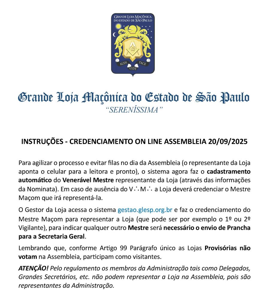 novas instruções credenciamento 20-09-25