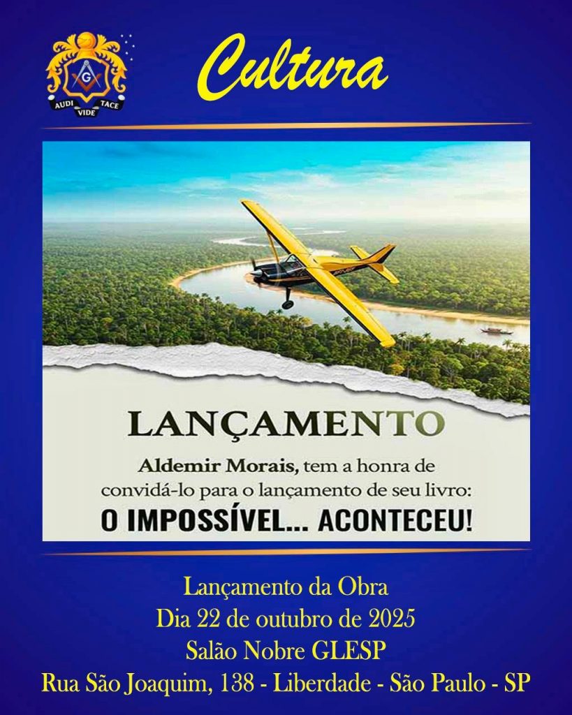 Tem lançamento de livro novo chegando na GLESP!